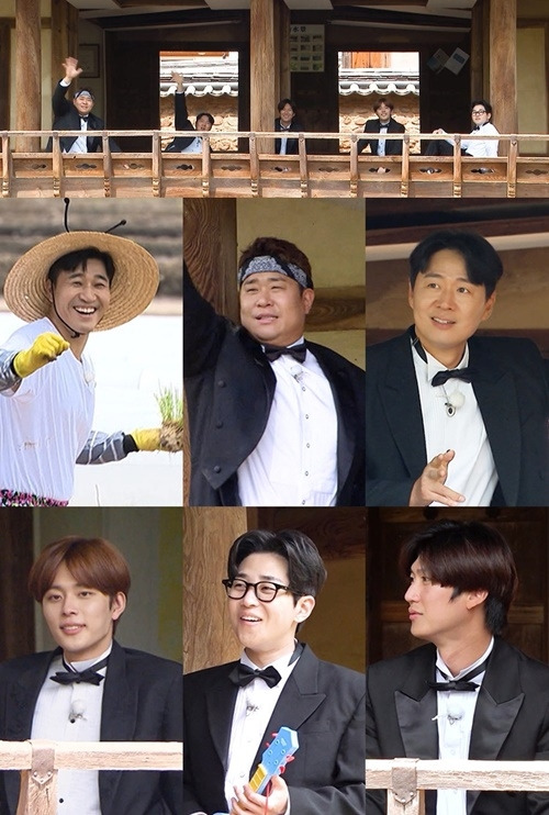 ‘1박 2일’ 멤버들이 개미와 베짱이가 되어 서로 다른 라이프를 과시한다. 사진=KBS