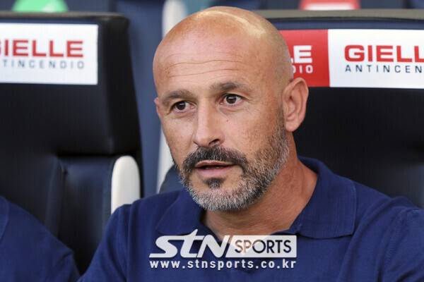 빈첸초 이탈리아노 ACF 피오렌티나 감독. 사진┃뉴시스/AP