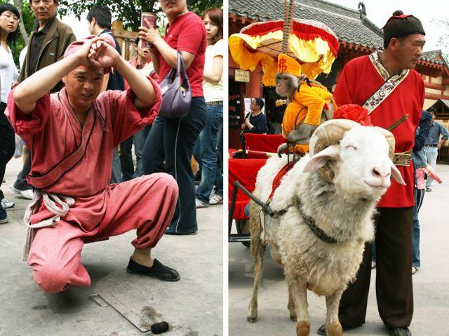 청명상하원의기공분화와 손오공 수레. ⓒ최종명