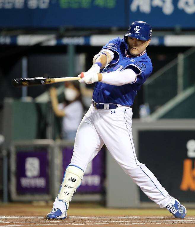 ▲오재일. ⓒ삼성 라이온즈