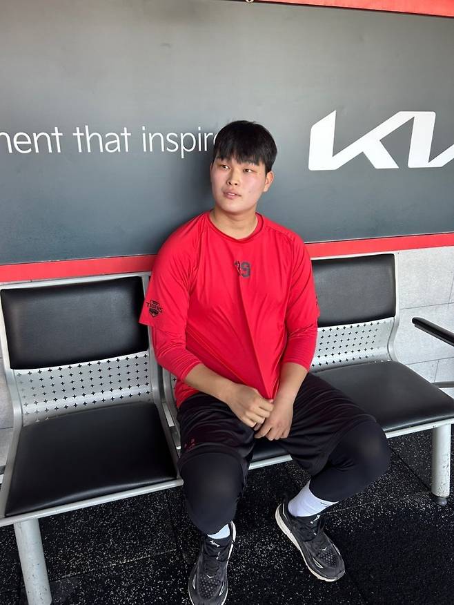 KIA 최지민은 비록 롯데전에 무너지기는 했지만, 리그 톱 좌완 불펜이다. (연합뉴스)