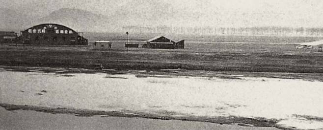 1930년 촬영된 경성비행장. [서울역사편찬원]