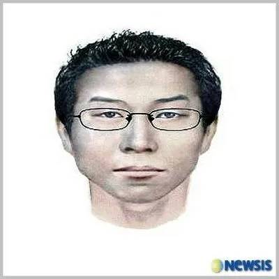 2007년 대전의 백합다방에서 여종업원을 살해한 뒤 돈을 훔쳐 달아난 오이균의 몽타주. /사진=뉴시스, 경찰 제공