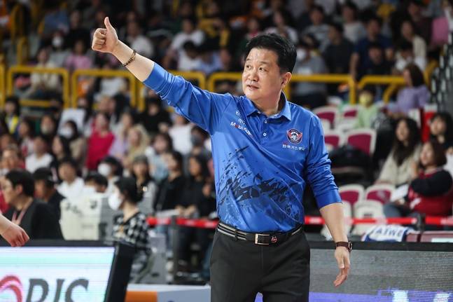 유도훈 전 한국가스공사 감독. /사진=KBL 제공