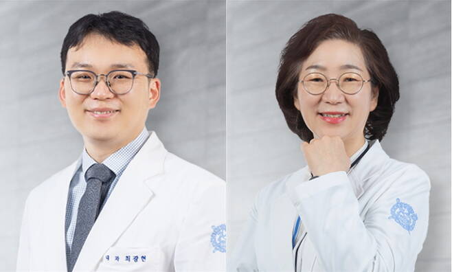 분당서울대병원 최광현(왼쪽), 정숙향 교수