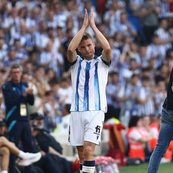 승리를 거둔 레알 소시에다드. 사진┃라리가 사무국 제공