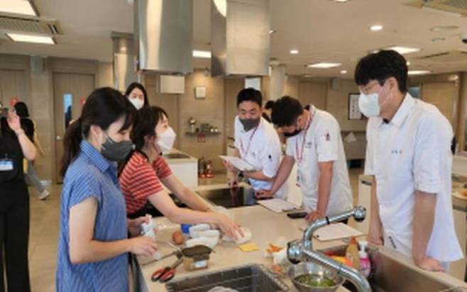 서울 청년 밀키트 창업지원 교육 현장. &nbsp; 서울시 제공