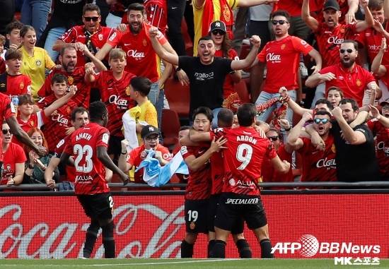 이강인의 화려한 작별 인사였을까. 사진=AFPBBNews=News1