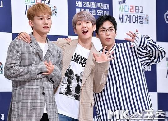 SM엔터테인먼트(이하 SM)가 그룹 엑소 멤버 백현, 첸, 시우민의 정산 자료 공개 요청에 답했다. 사진=DB