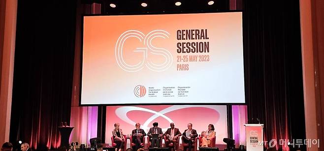 제90차 세계동물보건기구 WOAH 총회가 지난 달 21~25일 프랑스 파리에서 각국 대표 수의사(CVO) 등 전문가 1000여명이 참석한 가운데 열렸다. /사진=정혁수