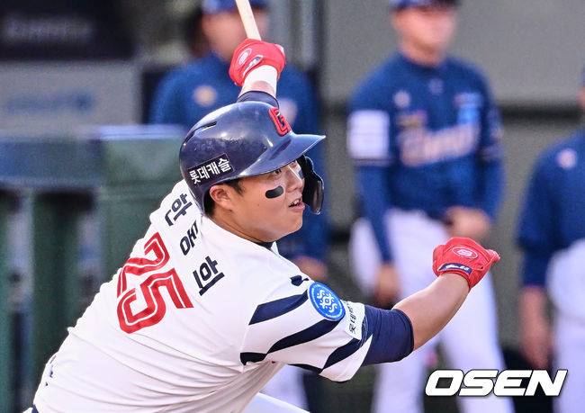 롯데 한동희. / OSEN DB