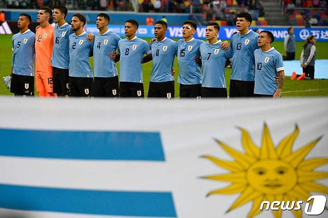 우루과이는 이번 대회 전까지 U20 월드컵에서 6차례 4강 무대를 밟았으나 모두 우승에 실패했다. ⓒ AFP=뉴스1