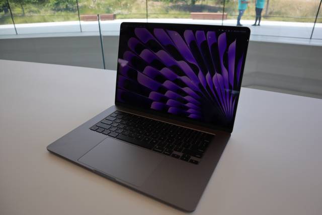 M2를 탑재한 맥북 에어 15 /실리콘밸리=정혜진특파원