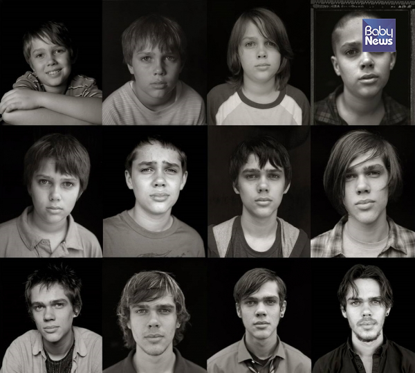 메이슨 역을 맡은 배우 엘라 콜트레인의 성장 모습 ⓒ유니버설픽쳐스인터내셔널 코리아(유)