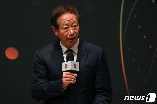 류더인 TSMC 회장 <자료사진> ⓒ AFP=뉴스1