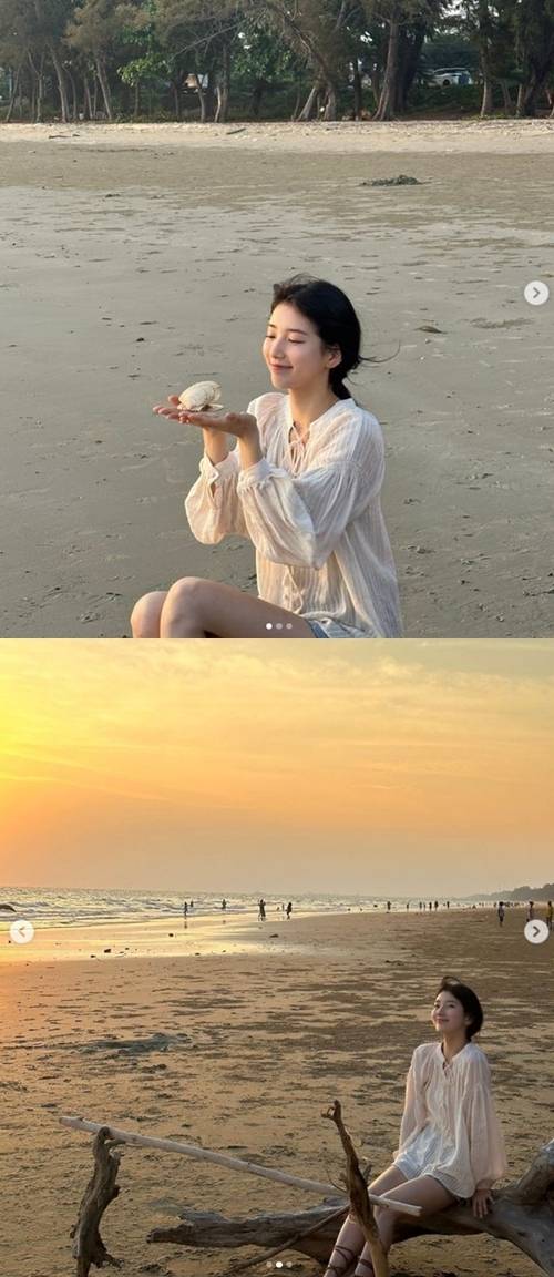 수지 근황 사진=매니지먼트 숲 공식 인스타그램