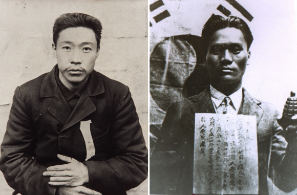 안중근(왼쪽) 의사와 윤봉길(오른쪽) 의사. 서울신문 DB