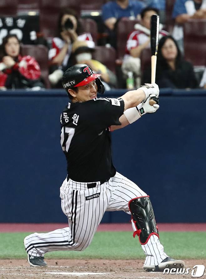 LG 트윈스 박동원. /뉴스1 DB ⓒ News1 김민지 기자