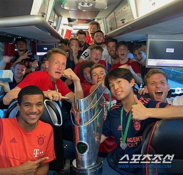 ◇정우영 바이에른뮌헨 2군 시절. 출처=정우영 인스타그램