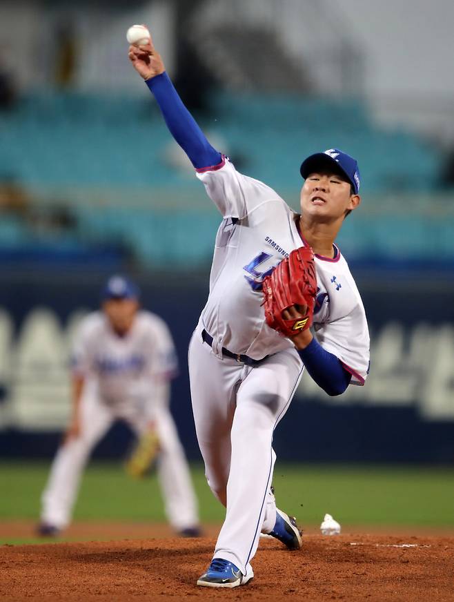 2022 신한은행 MY CAR KBO리그 KT 위즈-삼성 라이온즈 경기

삼성 선발투수 황동재

대구 삼성라이온즈파크

2022년 9월 23일. 사진제공=삼성 라이온즈