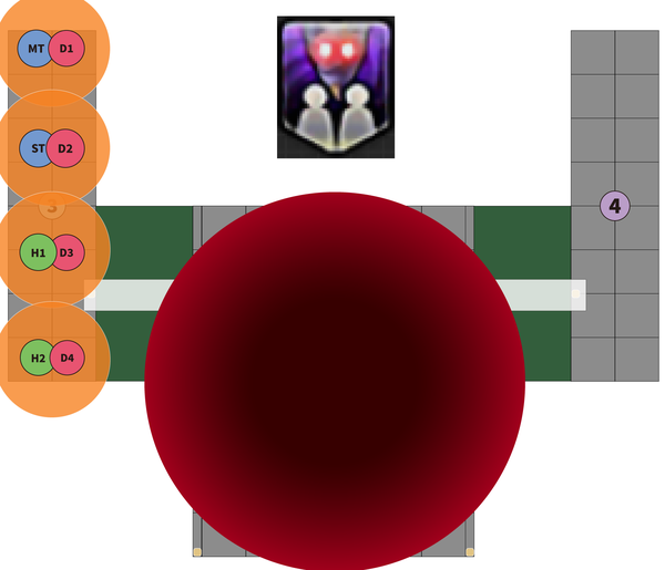 - 데모니악 본즈 2인 쉐어 처리 산개도 (원플랫폼)
