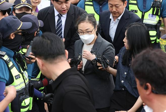 ▲박희영 용산구청장 사진: 연합뉴스&nbsp;