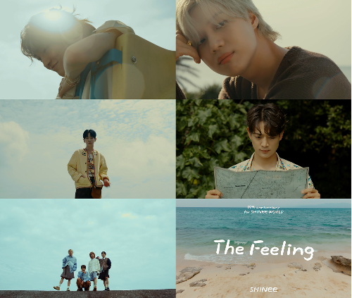 샤이니 신곡 ‘The Feeling’ MV 티저 영상이 공개됐다.사진=SM엔터테인먼트 제공