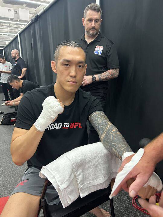 유상훈은 UFC 입성 후 BMF 벨트를 노린다.(사진=UFC)