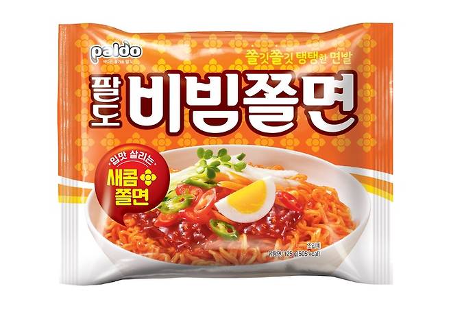 팔도 비빔쫄면.(사진=팔도 제공)