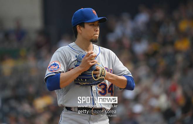 ▲ 센가 고다이가 완벽한 투구로 메츠 타선을 꽁꽁 묶었다.