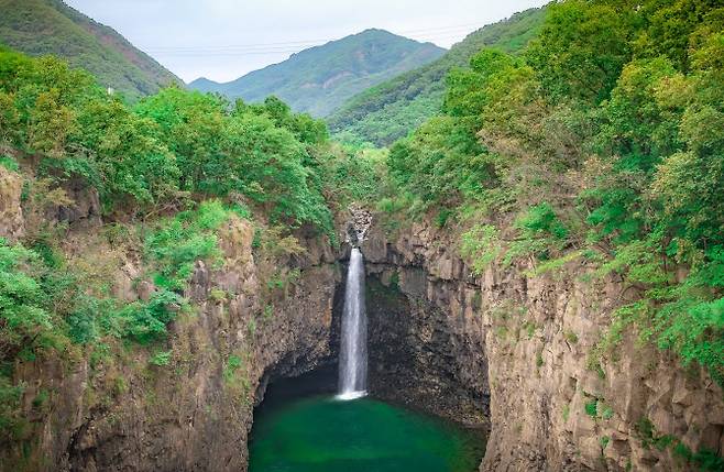 연천 재인폭포.(사진=연천군 제공)