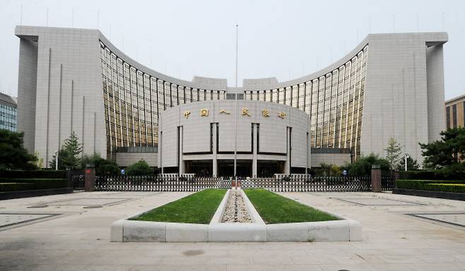 중국 인민은행 (사진=AFP)