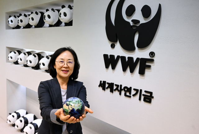 홍윤희 세계자연기금(WWF) 한국본부 사무총장. 권욱 기자