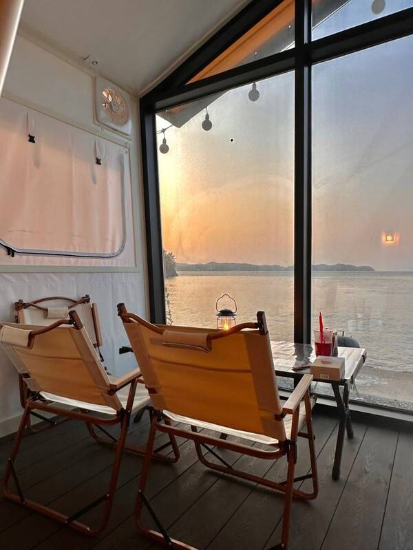 인천 선재도 온더비치 글램핑 / 온라인 커뮤니티