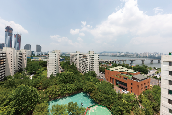 서울 시범아파트 단지 전경. 서울역사아카이브