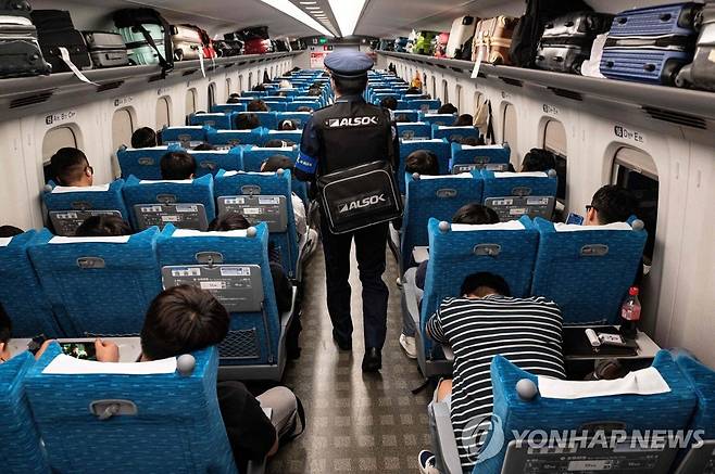 일본 신칸센 열차 [AFP 연합뉴스 자료사진. 재판매 및 DB 금지]