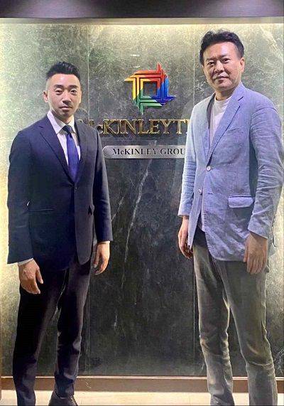 스타그룹 코리아 김성진 대표와 필리핀 McKINLEY 그룹 김태형 대표 / 스타그룹 코리아