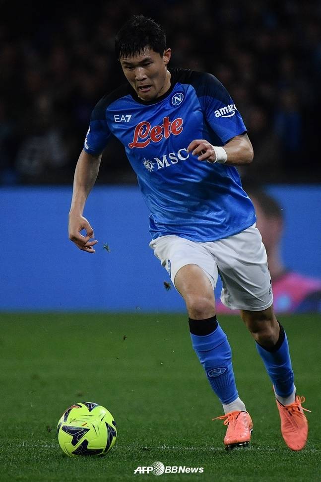 나폴리 수비수 김민재. /AFPBBNews=뉴스1