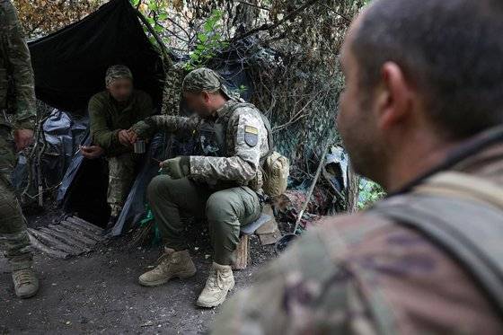 우크라이나 군인들. AFP=연합뉴스