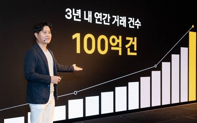 신원근 카카오페이 대표는 지닌달 간담회에서 "별도기준 수익 창출과 수익성 개선으로 머지않아 연결 관점으로 흑자를 낼 수 있을 것"이라고 말했다. /사진=카카오페이