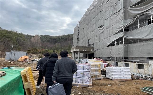 대한민국 안전대전환 의료기관 집중안전점검을 실시한 울주군보건소.