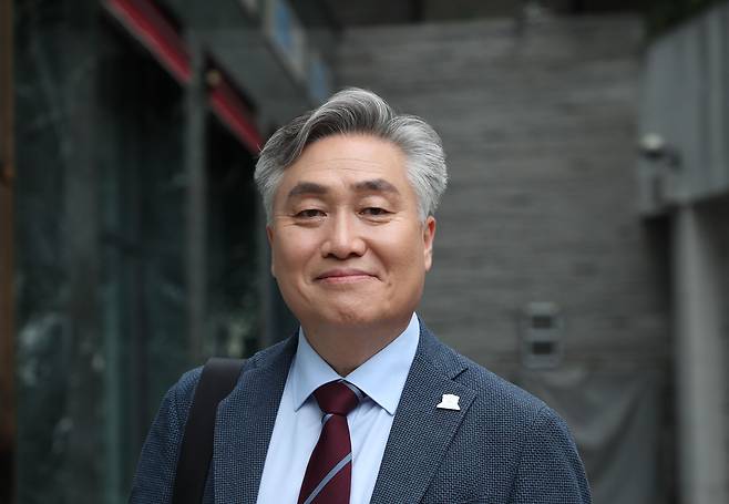 원자력학회 이슈위원장인 정범진 경희대 원자력공학과 교수./전기병 기자