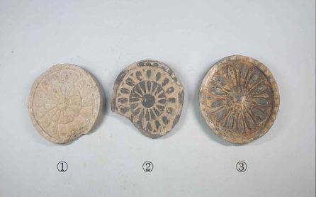 [대구=뉴시스] 일명사지에서 발견된 통일신라시대 수막새 *재판매 및 DB 금지