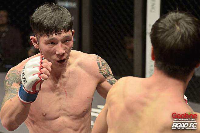 몽골 복싱 국가대표 출신 난딘에르덴. 사진 | 로드FC