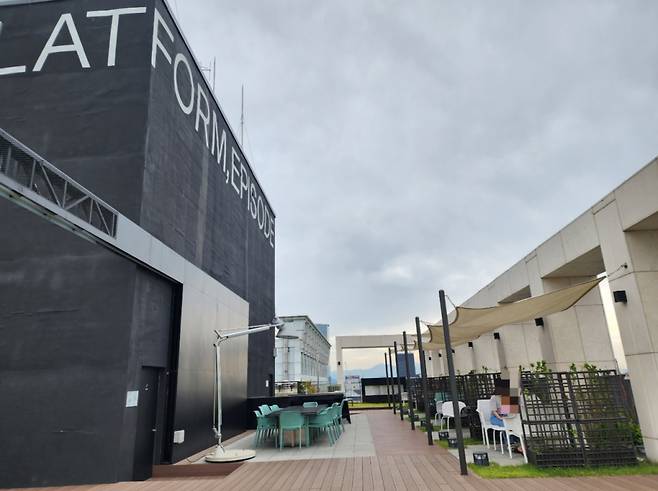 서울 강남구 서초동 코리빙하우스인 에피소드 강남 262 루프탑. 자유롭게 공연, 파티 등이 열린다. /사진=배규민 기자