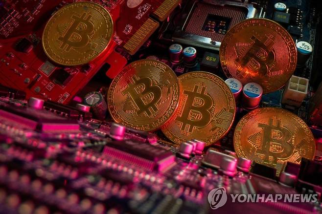 비트코인 [로이터 연합뉴스 자료사진. 재판매 및 DB 금지]