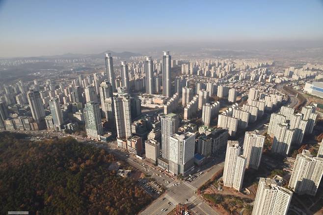 화성시 동탄신도시 전경. 사진=뉴시스