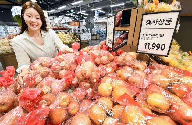 홈플러스는 지난 8일부터 21일까지 과일 전체 품목 매출이 지난해 같은 기간보다 약 22% 증가했다고 25일 밝혔다. 해당 기간 체리와 살구 매출 증가율이 수박, 참외를 앞지는 것으로 집계됐다. 사진=홈플러스