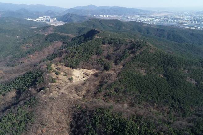 ‘대구 팔거산성’이 오는 27일 국가지정문화재(사적)로 승격 지정된다. (북구청 제공) 2023.06.25