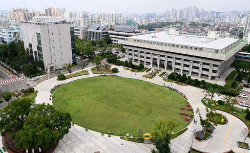 인천 남동구 구월동 인천시청 전경. 인천시 제공